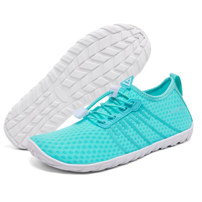 Limberun Water Shoes - Comfortable Pool & Beach Aqua Shoes for Women & Men, Protect Feet in Water, River, Swimming - Green, Size 8.5W/7.5M