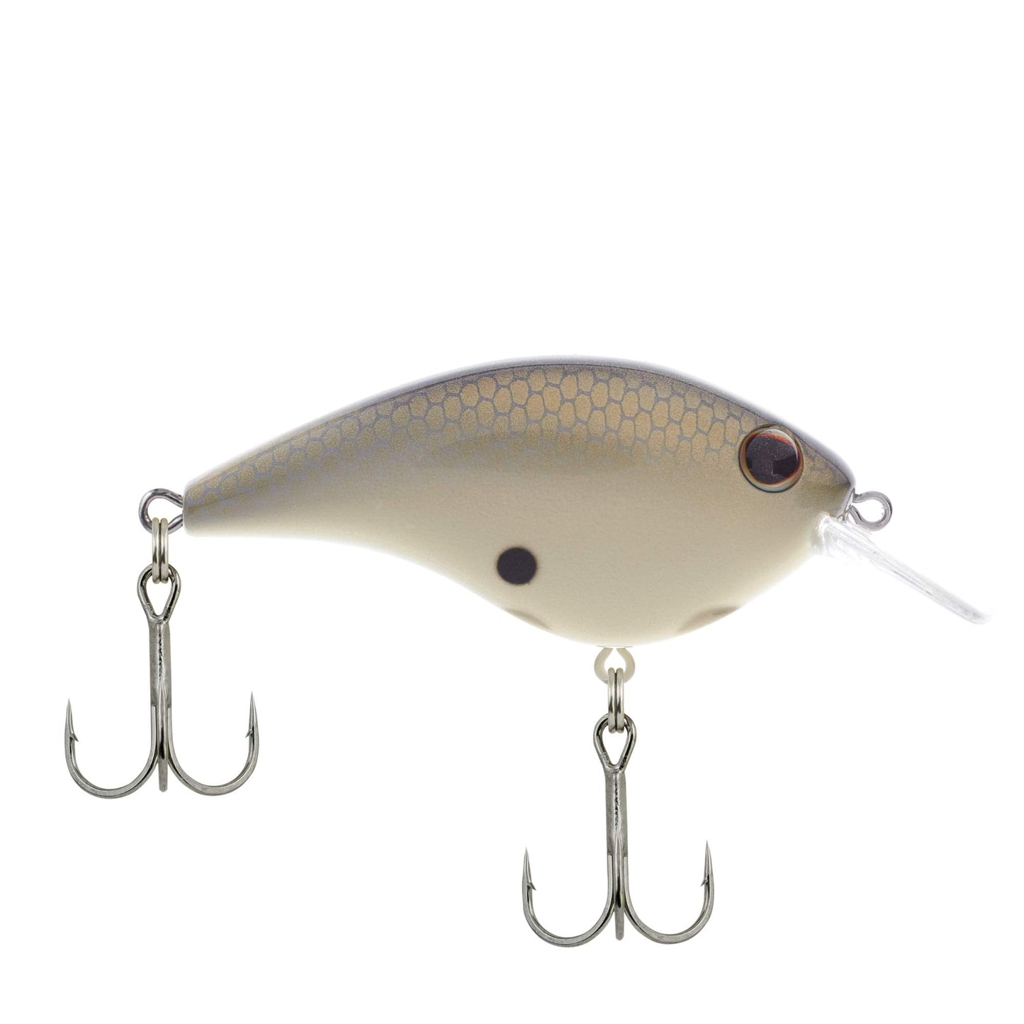 Berkley Frittside Fishing Lure, Honey Shad, 1/3 oz, 2 1/4in | 5 3/4cm Crankbaits, Classic Flat Side Profile Mimics Variety of Species and Creates Flash, Equipped with Sharp Fusion19 Hook