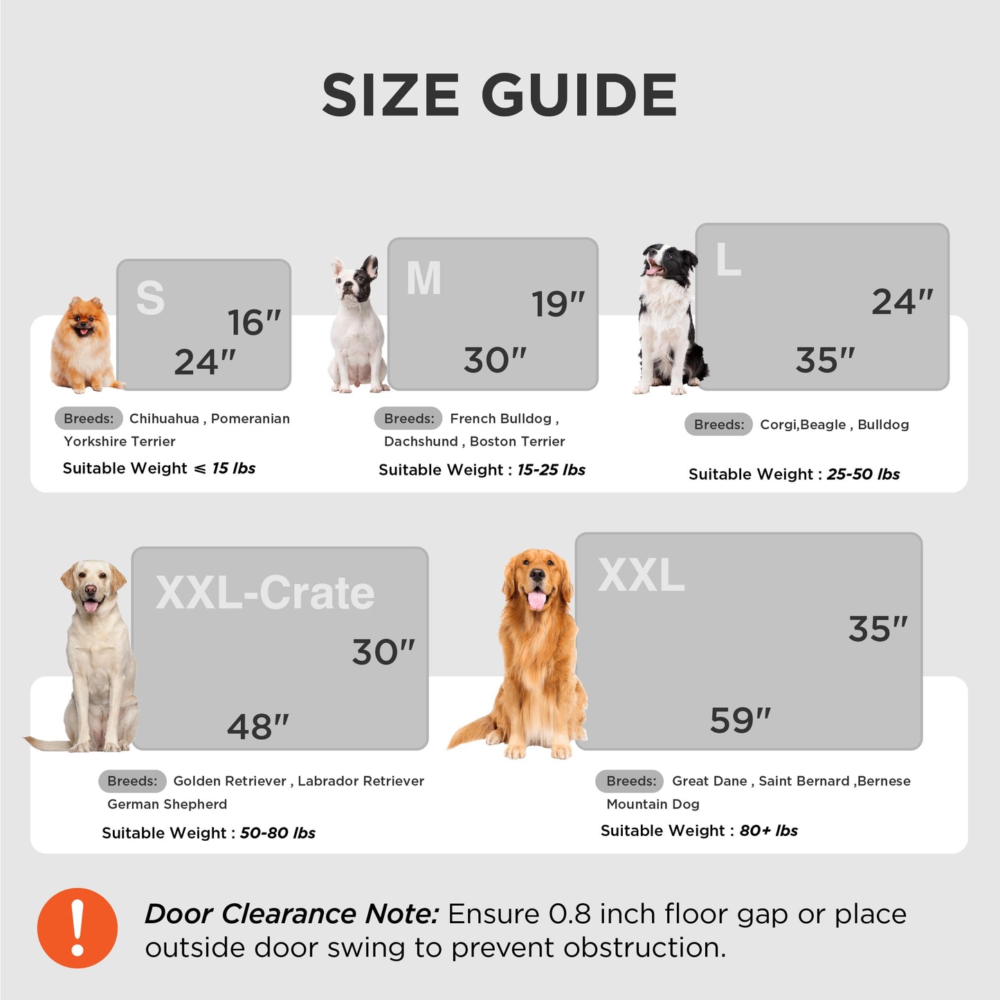 Bedsure Dog Door Mat for Muddy Paws, High-Low Absorbent Chenille Indoor Entrance Mud Dirt Trapper Soak-Stopper, Machine Washable Non-Slip Entryway Rug for Pets, 35"x24" Grey