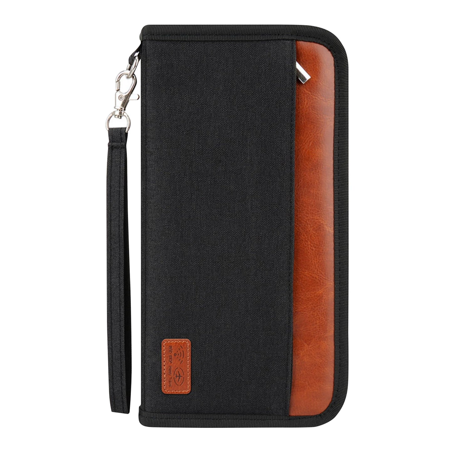Passport Holder Family Travel Large RFID Blocking Passport Organizer, Travel Essentials Premium Wallets Credit Cards Case, Multi Pocket Waterproof Document Bag for Airports Vacations Business Trips