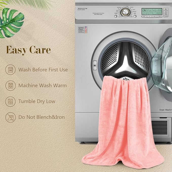 Orighty Microfiber Bath Towels Pack of 4