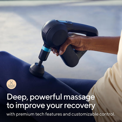 TheraGun Therabody Elite (5th Generation) - Handheld Deep Tissue Massage Gun - Bluetooth Enabled Percussion & Personal Massager for Pain Relief in Neck, Back, Leg, Hand, Shoulder and Foot