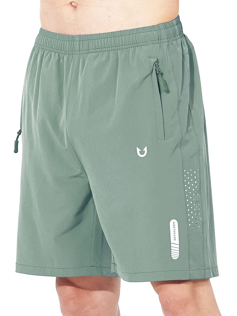 NORTHYARD Men's Athletic Running Shorts Quick Dry Workout Shorts 7"/ 5"/ 9" Lightweight Sports Gym Basketball Tennis Hiking Exercise LODENFROST 2XL