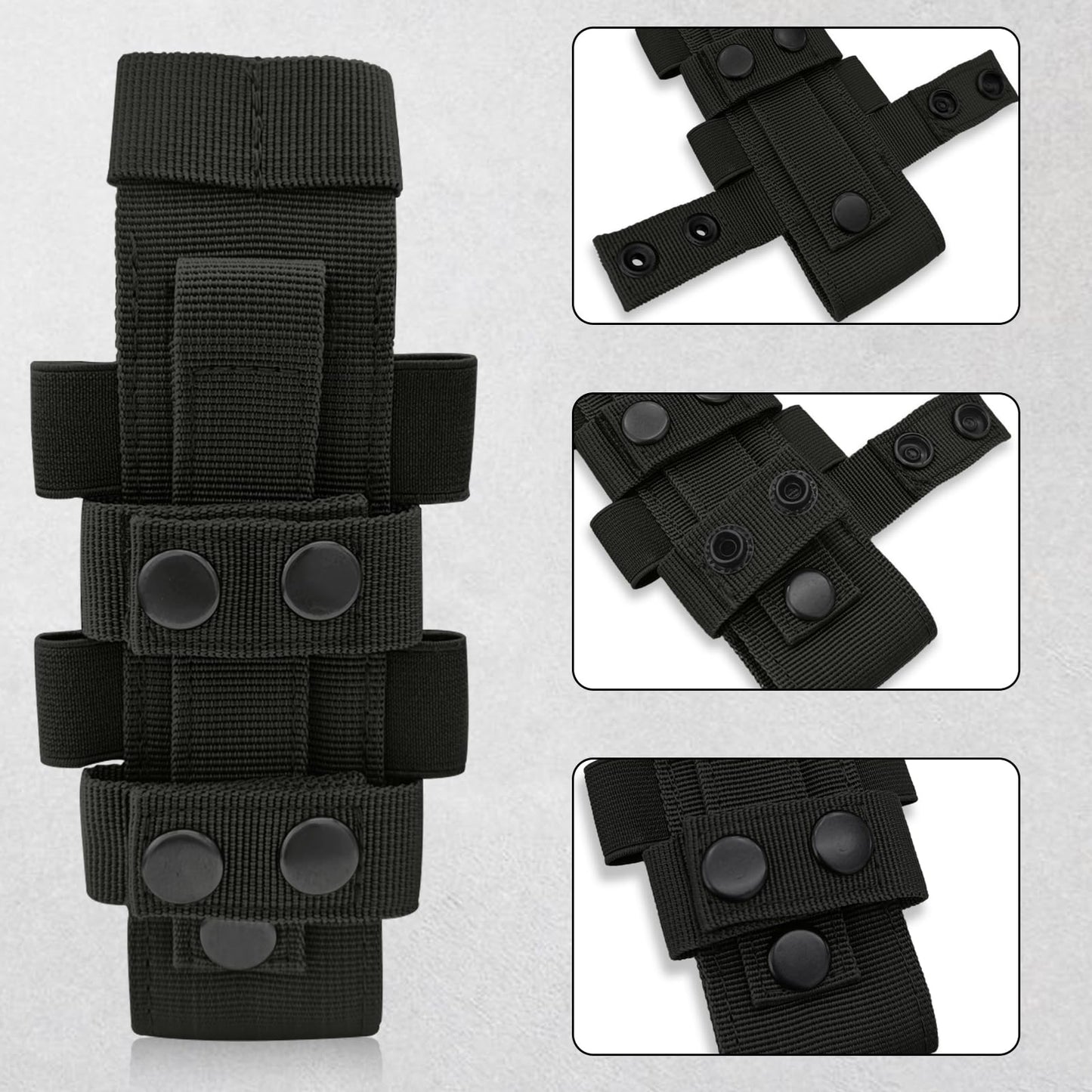 ELVO Molle Tourniquet Holder, Tactical TQ Pouch with EMT Shears and Pen