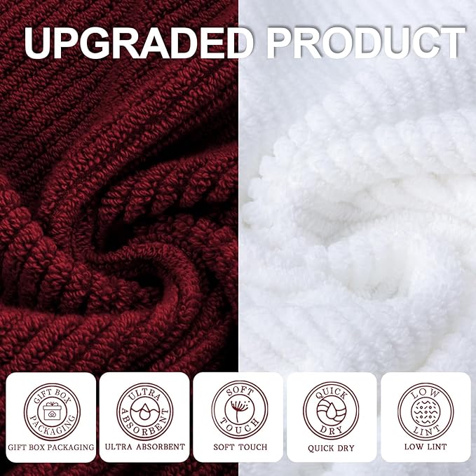 VOOVA & MOVAS Towels Bathroom Set