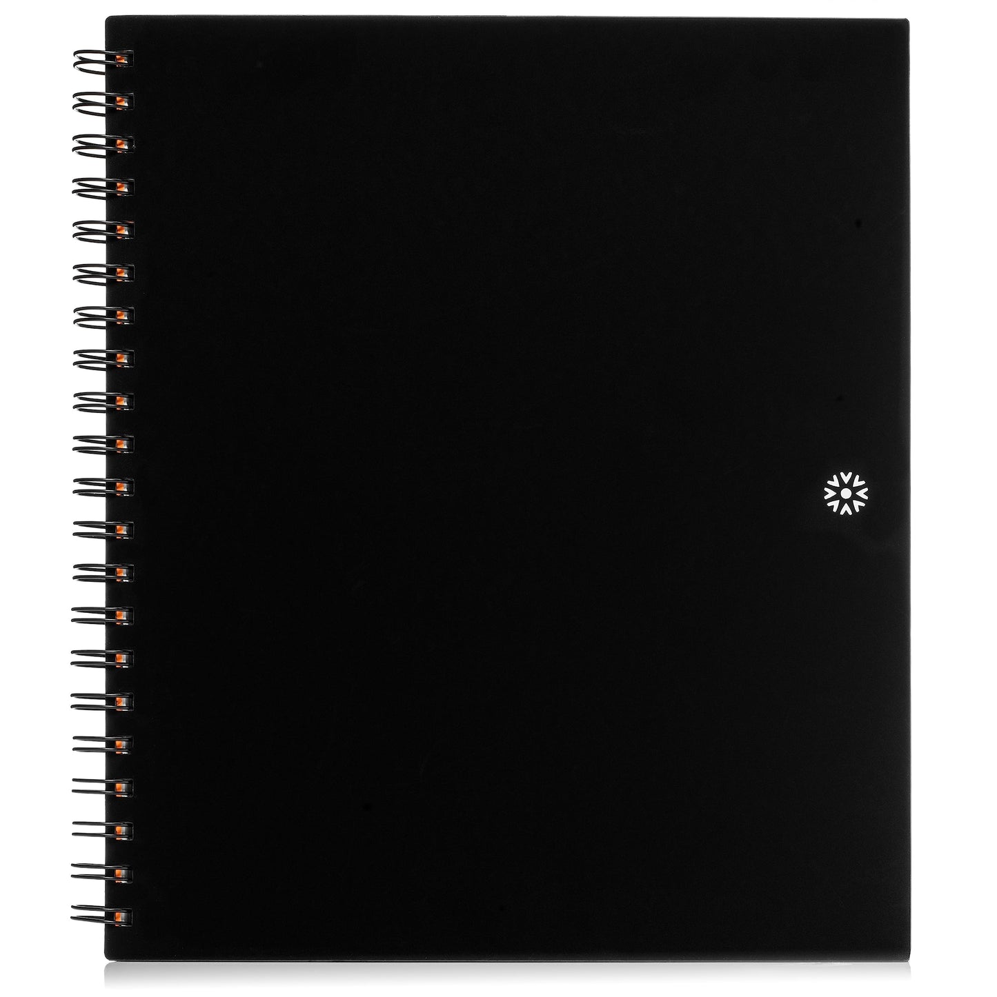 Notsu Undated Daily Planner Notebook | Minimalist Productivity Planner with To Do List, Agenda, Dot Grid, Lined, Notes sections. 160 Pages, Thick Paper 120 gsm, 8.5 x 11 inches, Black