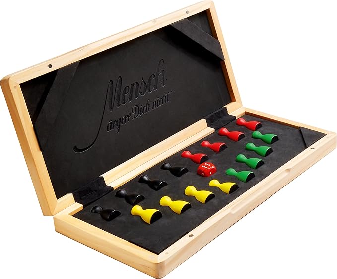 Schmidt Spiele 49453 Mensch ärgere Dich Nicht Deluxe Version Family Game