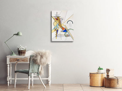 Wieco Art Framed Canvas Wall Art Composition VII, 1913 by Wassily Kandinsky Classic Abstract Famous Paintings Reproductions Canvas Wall Art for Home Decoration