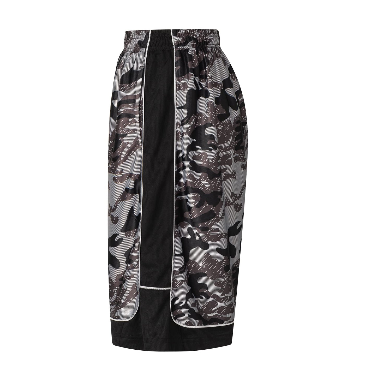 Abovewater Men's Basketball Shorts Quick-Dry Running & Gym Shorts with Drawstring & Pockets (Brown, XL)