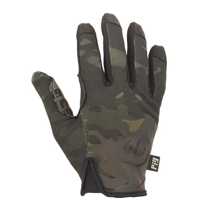 PIG FDT Delta Utility Gloves, Touchscreen Compatible, High Dexterity for Shooting Sports, 1 Pair, Multicam Black, X-Large