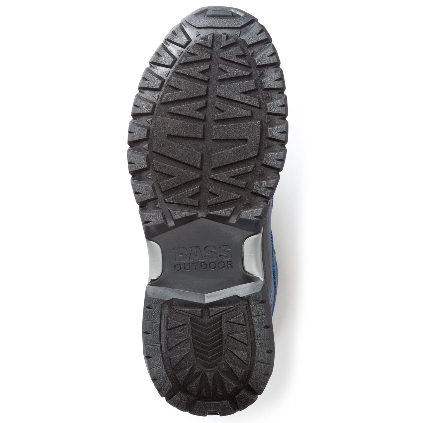 BASS OUTDOOR MEN'S BOOTS PEAKSEAMLESSHIKERMID,ENSIGN BLUE, 9