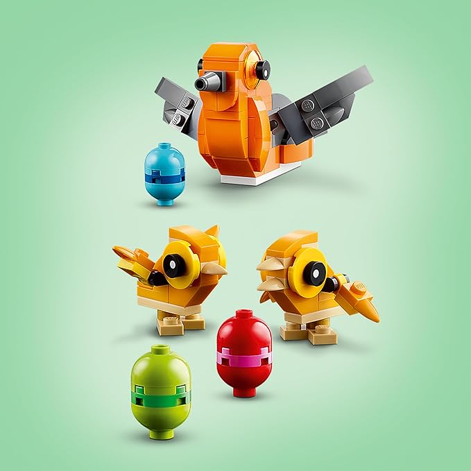 LEGO Bird’s Nest Building Toy Kit Seasonal Display for a Table or Shelf Fun Build for Kids Ages 9 and Up 40639