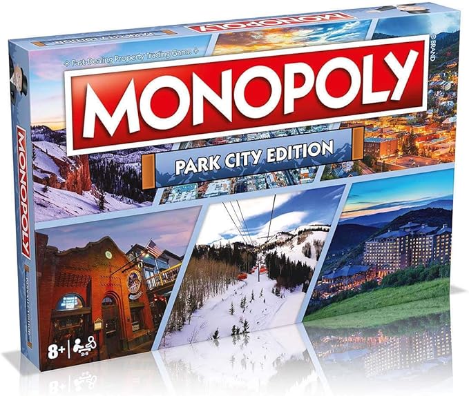 Monopoly Board Game Park City Edition: 2-6 Players Family Board Games for Kids and Adults Board Games for Kids 8 and up for Kids and Adults Ideal for Game Night