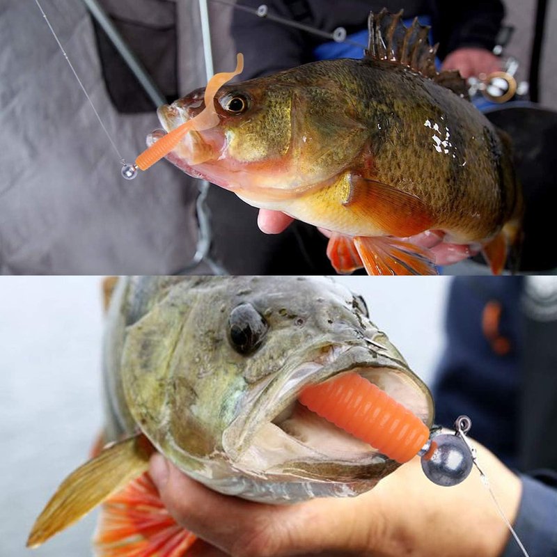 Goture Round Jig Head - Premium Jig Hooks for Freshwater & Saltwater Fishing | Ideal for Trout, Bass & Crappie