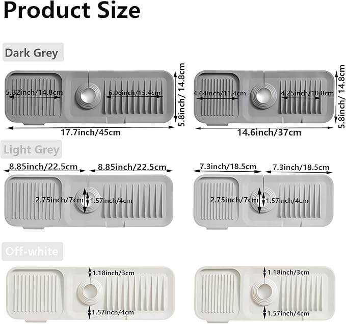 Kitchen Sink Splash Guard Sponge Holder