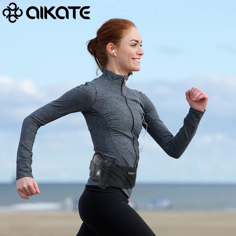 AIKATE Upgraded Belly Band Holster for Concealed Carry, Deep Concealment Gun Holster for Men, Waistband Holsters Fits for Glock 19, 17, M&P Shield 9MM Most Pistols (Fits Belly Up to 45", Left)