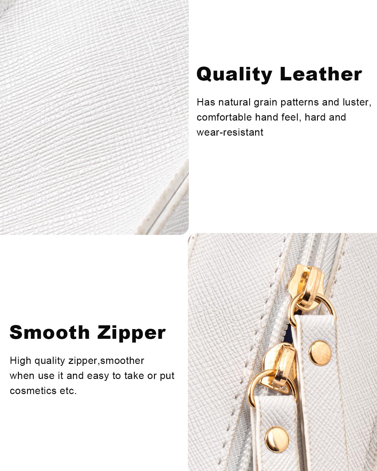 Small Clear Makeup Bag for Women, Mini Cosmetic Bag Portable Makeup Pouch Organizer with Zipper Waterproof Travel Cosmetic Case Cute Travel Toiletry Bag Car Organizer for Essentials