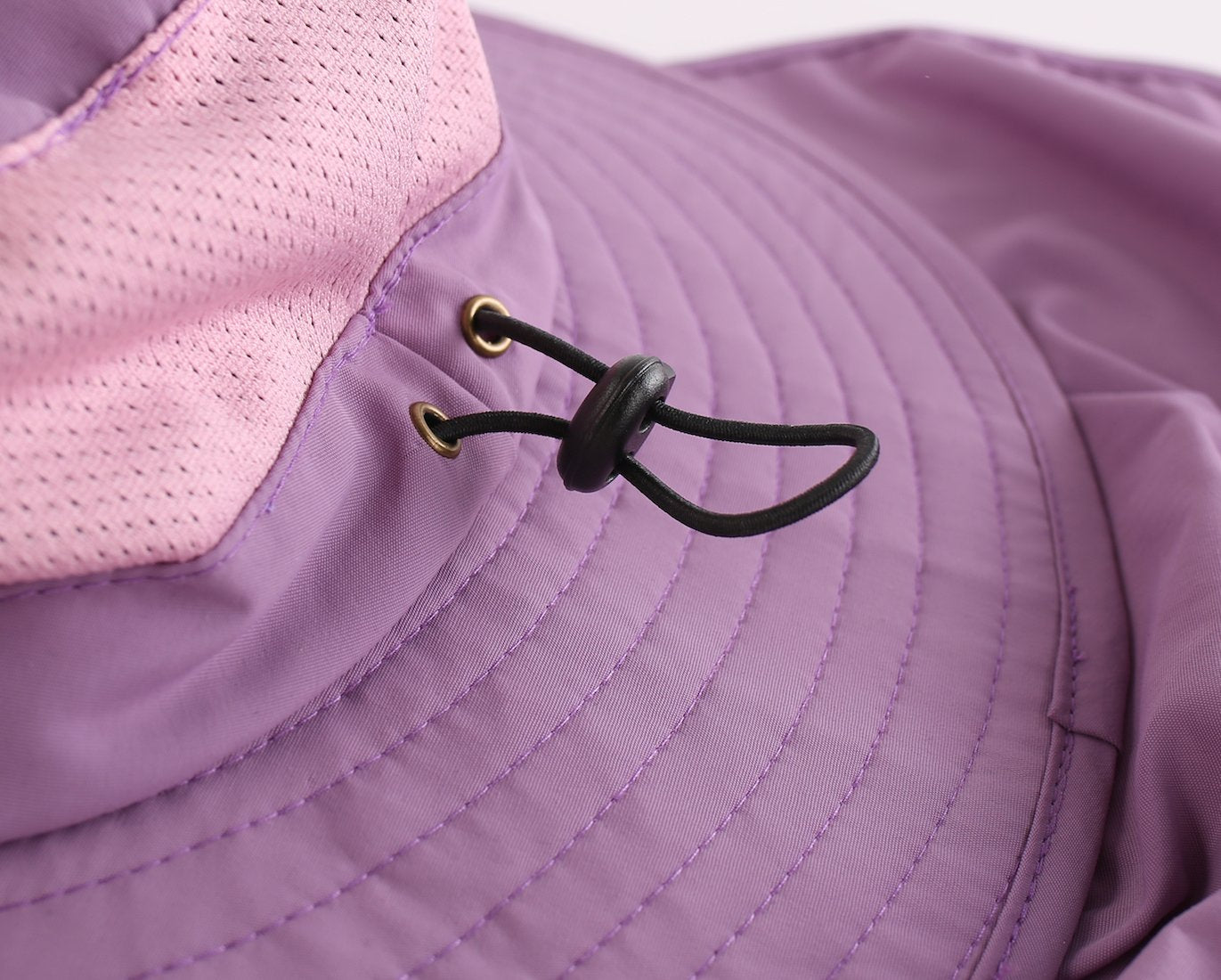 Home Prefer Womens UPF50+ Sun Protection Hat for Fishing Cycling Boating Hiking Gardening Mesh Sun Hat Purple
