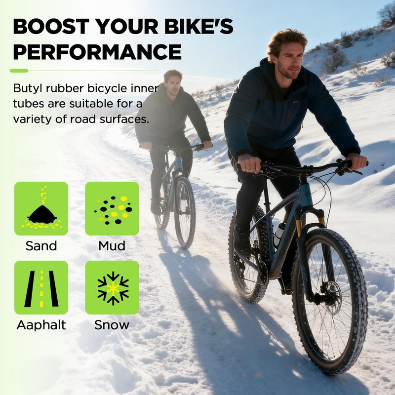 Hydencamm 2 Pack 26x1.75/2.125 Tire Tubes, 26x1.75 26x1.95 26x2.10 26x2.125 with 35mm Schrader Valve, Butyl 26x1.95 Bike Tube with 2PCS Levers, Compatible with MTB and Cruisers, City Bikes, Road Bikes