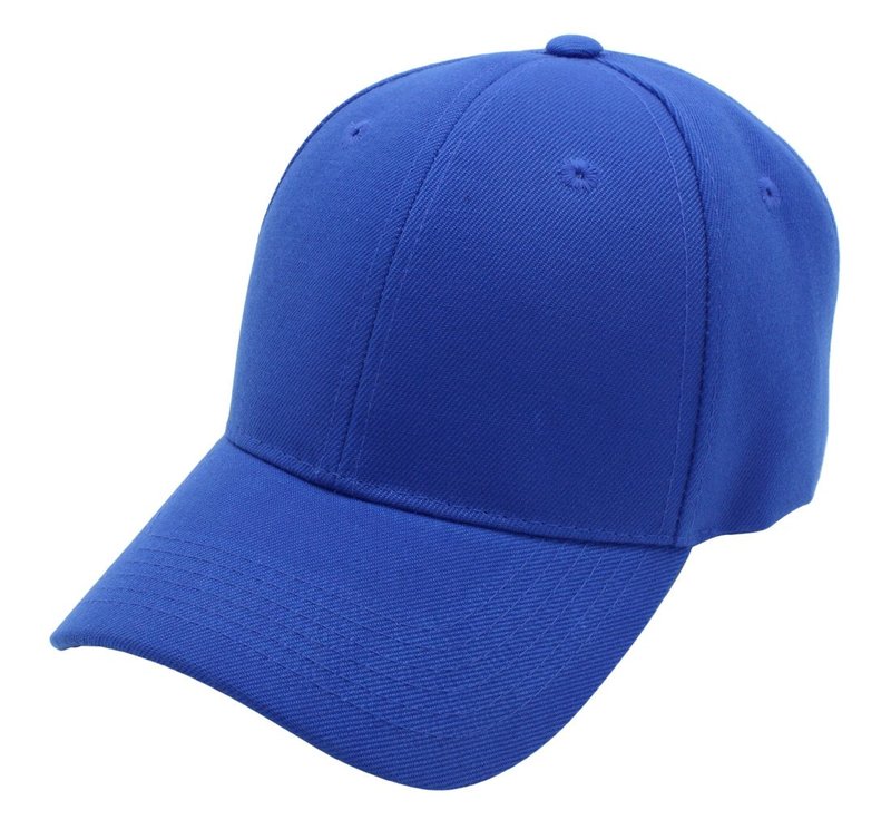 Top Level Baseball Cap Men Women - Classic Adjustable Plain Hat (Royal)