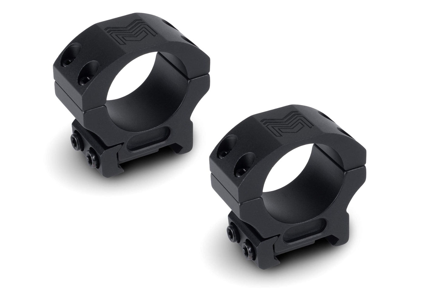 Monstrum Precision Picatinny Scope Rings | 1 inch Diameter | 1.00 inch Center Height