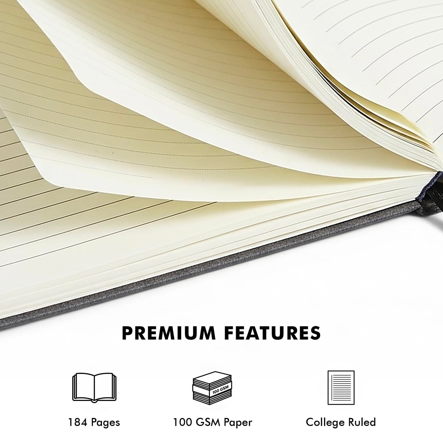 Brike Wellness Journal for Men & Women – Premium Vegan Leather 184 Pages Guided Journal with Daily Prompts for Graditude, Mental Wellness, Reflection, Goal-Setting, Mindfulness, and Motivation for Growth