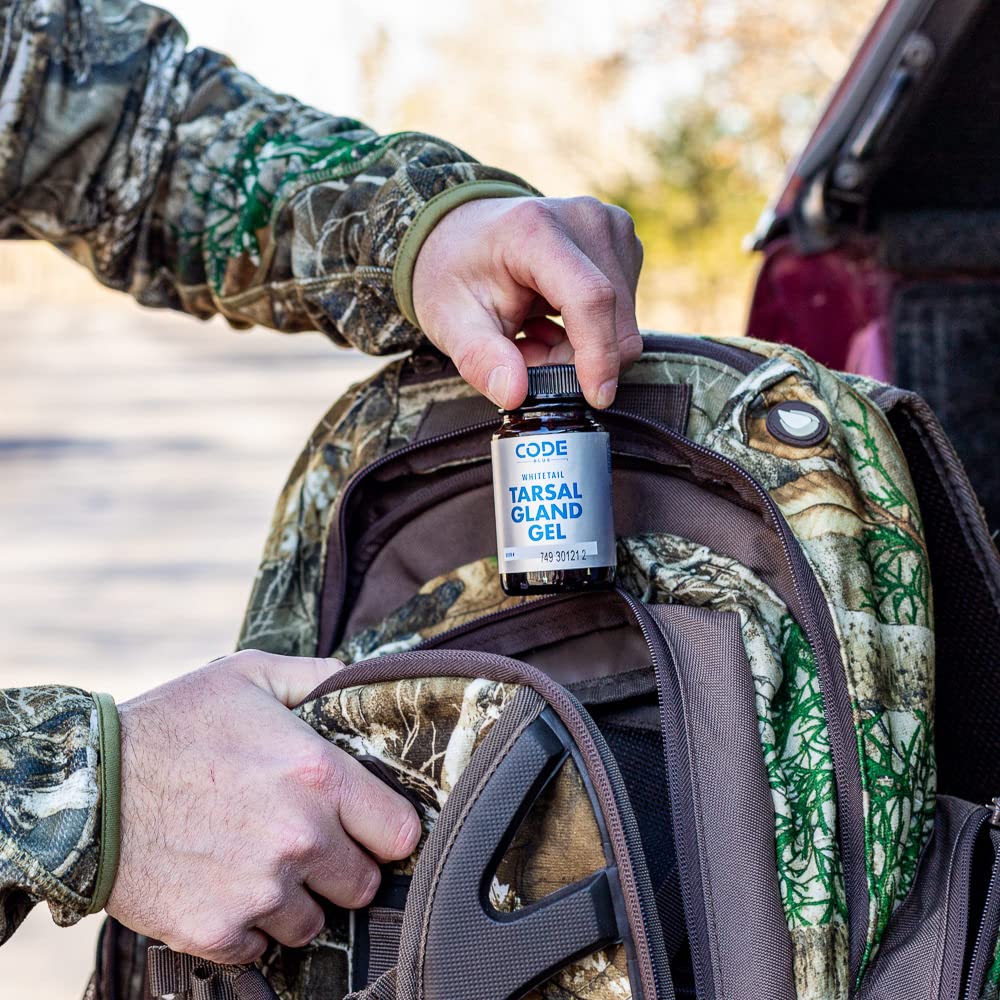 Code Blue Whitetail Tarsal Gland Gel – Concentrated Deer Attractant & Hunting Scent to Ignite Buck Dominance