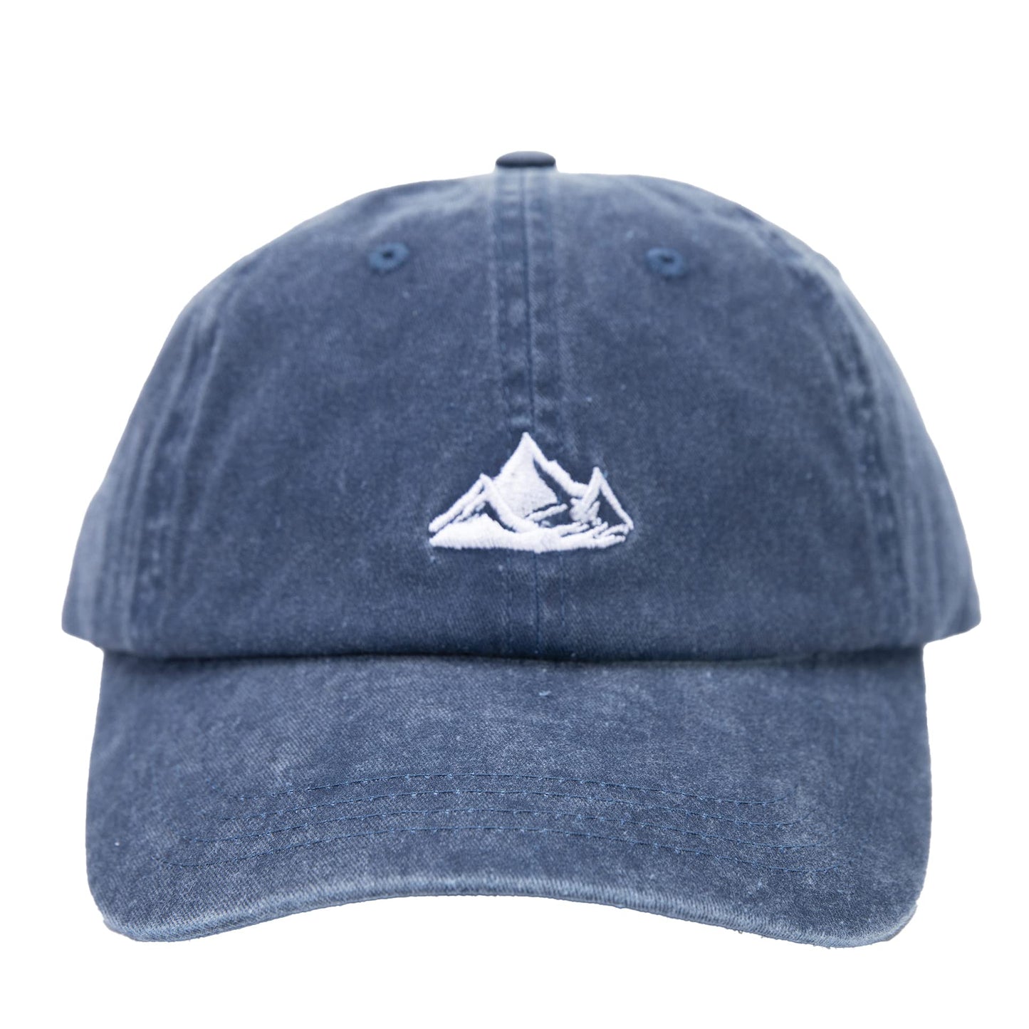 DASMINI Dad Hats for Men Womens Baseball Caps Mountain Hat Adjustable Unstructured Vintage Outdoor Cap(Navy Blue)