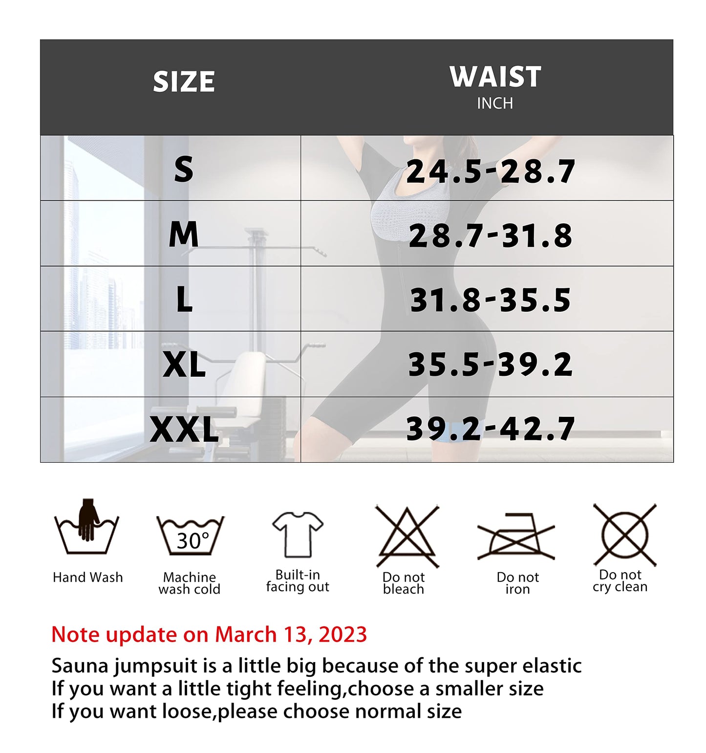 QZSH Women Sauna Suit Sweat Shirt Slimming Vest Hot Top Jumpsuit Shapewear,Armpit and Crotch Mesh（BH7008-01-XL）