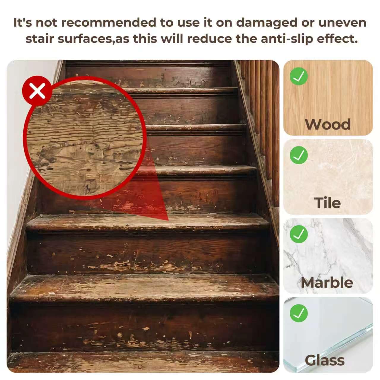 Peel and Stick Stair Treads for Wooden Steps 15 Pack 8x30 Inch, Staircase Step Treads 3D Embroidery Soft Plush Stair Runners with Silicone Grip Backing, Friendly Anti Alip Stair Treads for Dogs Greige