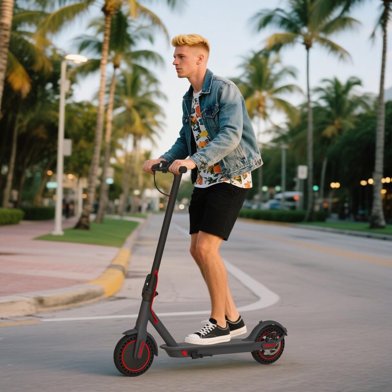 Electric Scooter for Adults - 500W Power, 18MPH Speed, 12-18 Miles Range | Foldable, Dual Braking, Smart APP, 264 lbs Capacity