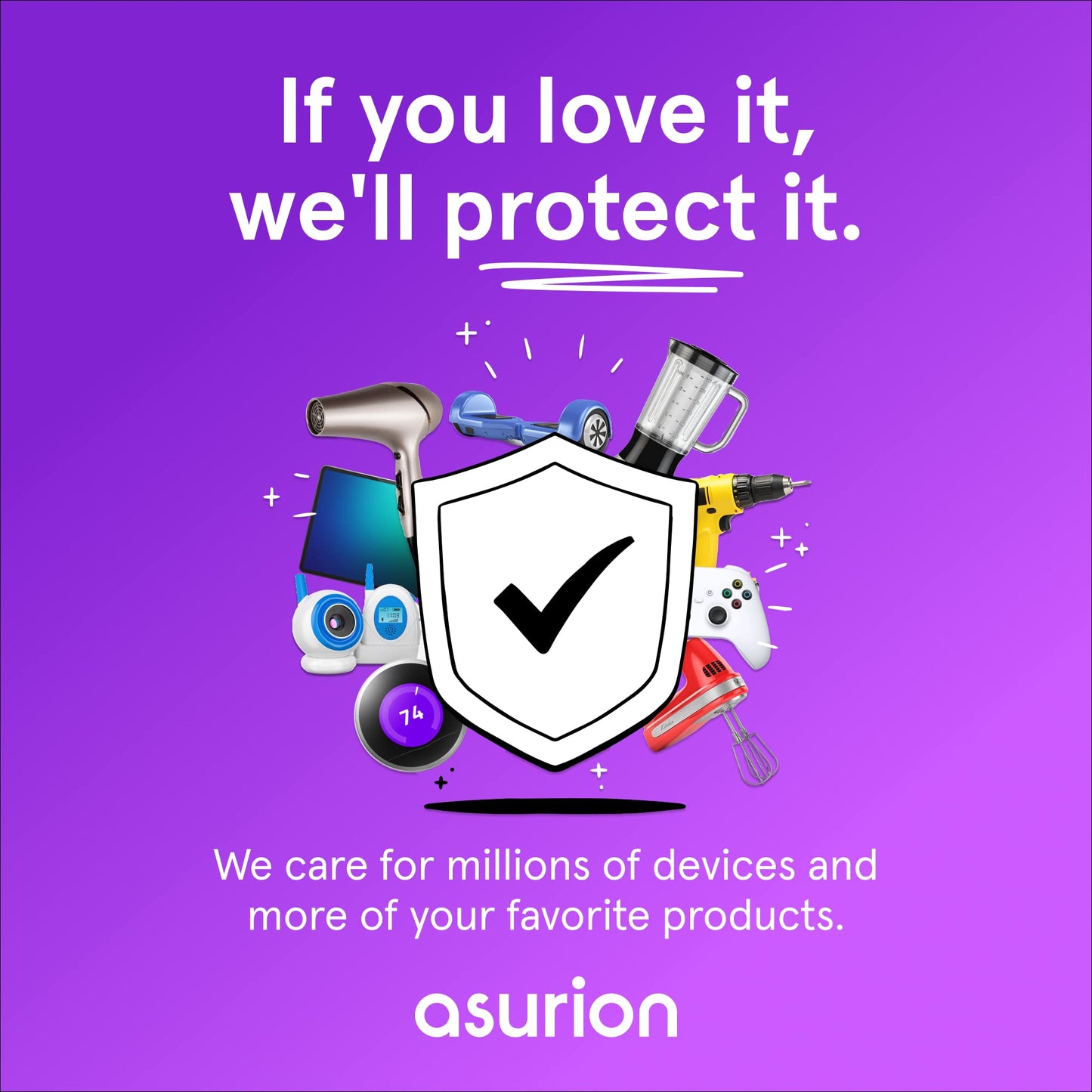 ASURION 3 Year Outdoor Furniture Protection Plan ($70 - $79.99)