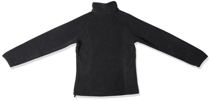 Columbia Womens Benton Springs Full Zip Fleece Jacket, Charcoal Heather, Large