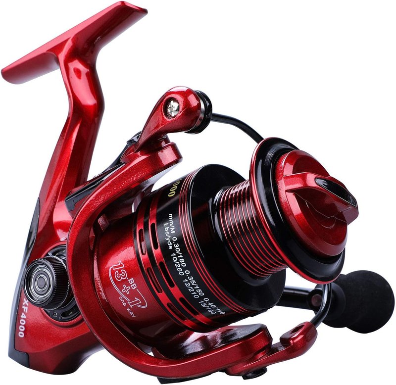 Fishing Reels - 13+1BB Ultra Smooth Spinning Reel for Saltwater & Freshwater | Lightweight Design