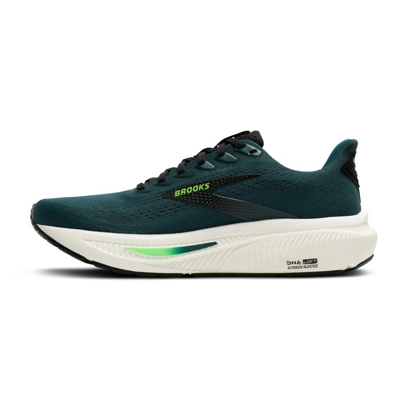 Brooks Men's Ghost 17 Trainers, Atlantic Deep Black Green, 15 US