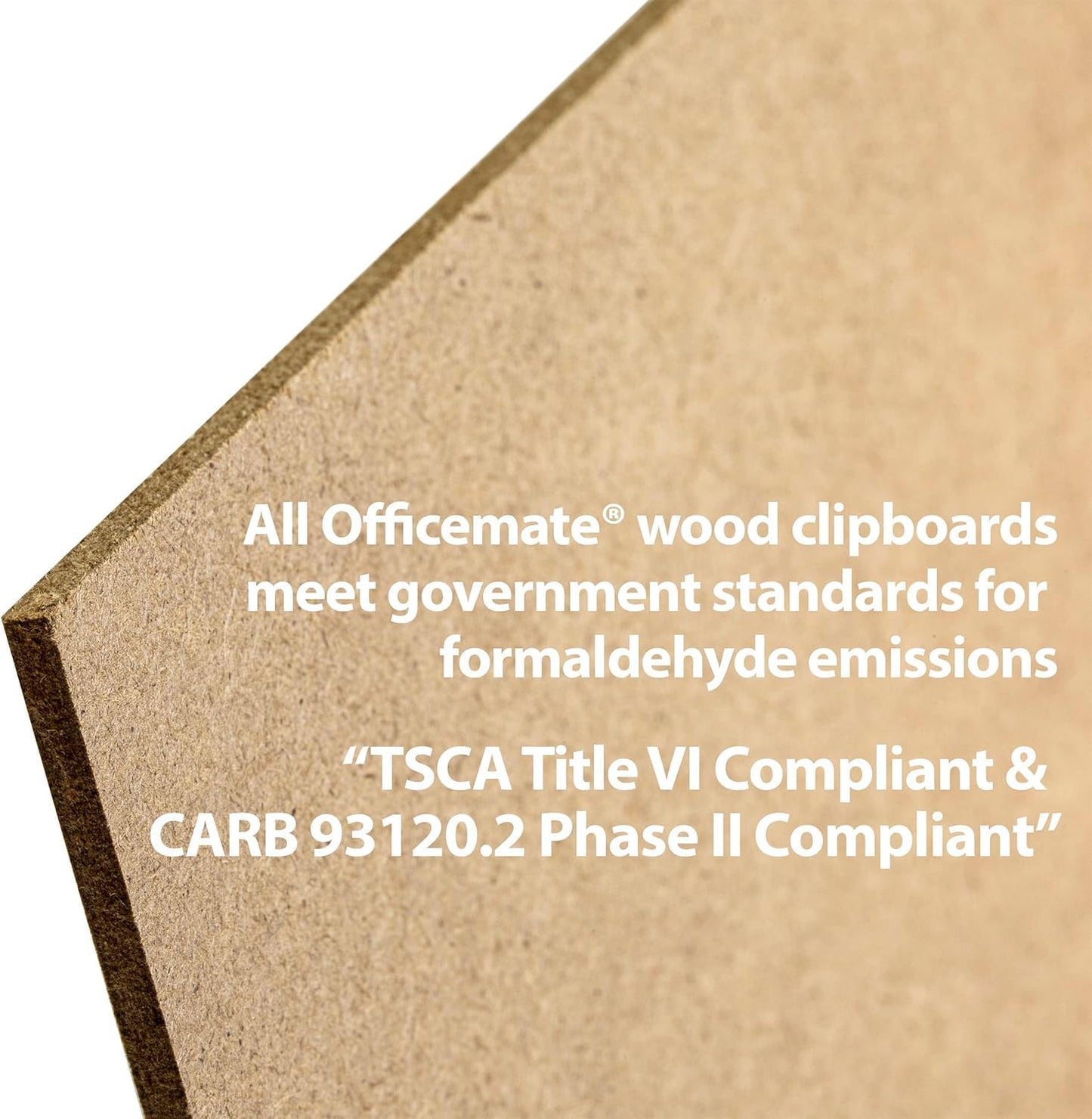 Officemate 5" x 9" Clipboard for Receipts, Low Profile Metal Clip & Pen Holder on Side, Memo Size for Restaurants, Hotels, Food Trucks, Bars, Schools, and Other Venues, 12 Clipboards + 12 Pens (83159)