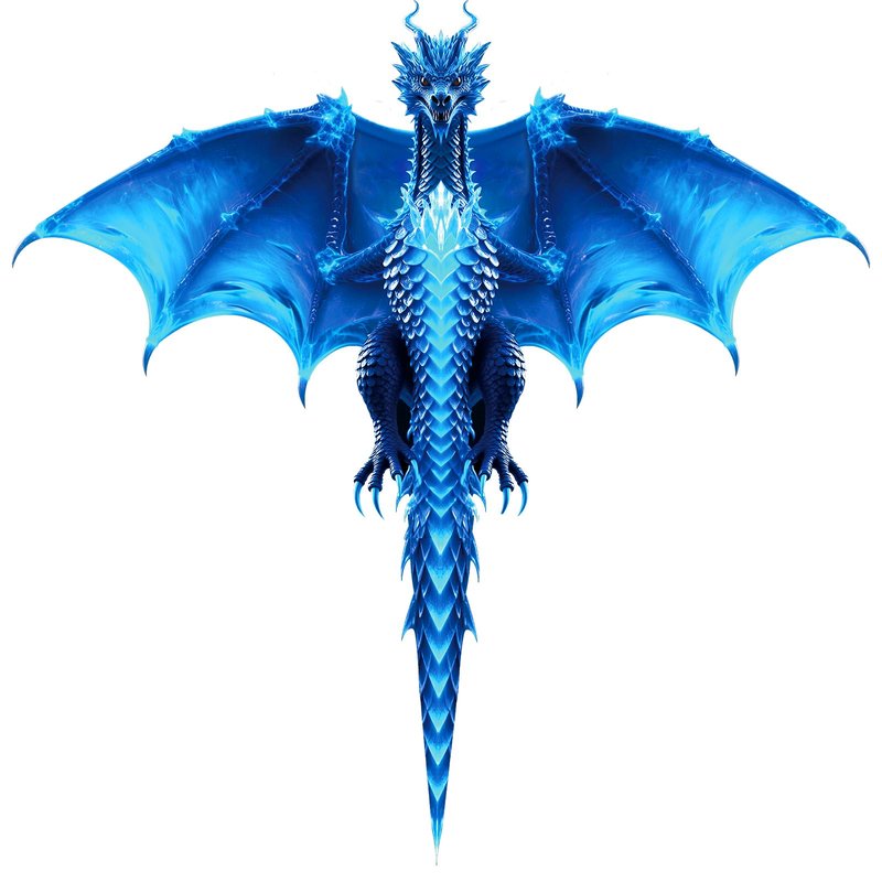 FejoHify Large Dragon Kite for Kids and Adults, Easy to Fly with 300ft String, Perfect for Beach, Park, Outdoor Activities, Gift for Boys Girls (Ice)