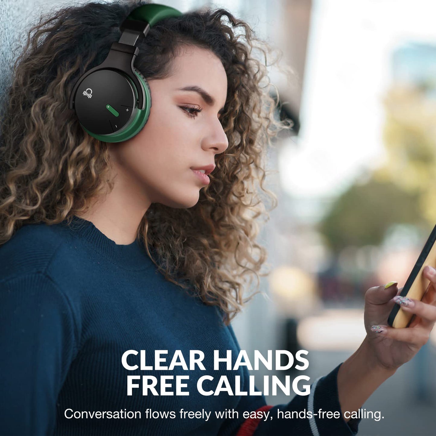 Million Sold Classic E7 Active Noise Cancelling Headphones with Upgraded HD Sound, Wireless Bluetooth Headphones Over The Ear Unequaled Comfort, Vivid Deep Bass, for Home Office Travel Birthday Gift
