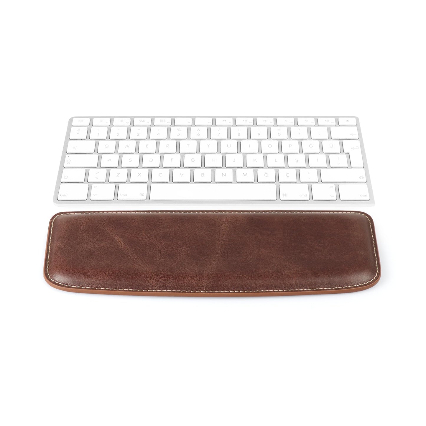 Londo Genuine Leather Keyboard Pad - Premium Ergonomic Support for Comfortable Typing at Work and Home