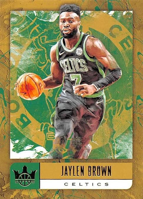2018-19 Court Kings International Basketball #98 Jaylen Brown Boston Celtics Official Blaster Exclusive NBA Trading Card By Panini America