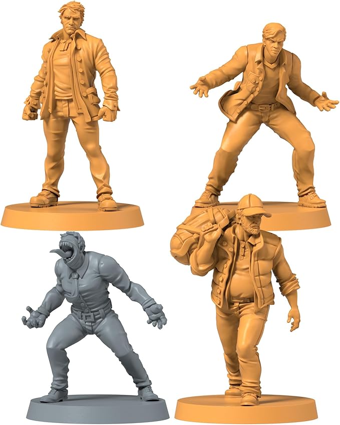Zombicide Supernatural Character Pack #2 - Jack Kline John Winchester Bobby Singer Leviathan - Cooperative Strategy Board Game for Ages 14+ 1-6 Players 60 Minute Playtime Made by CMON
