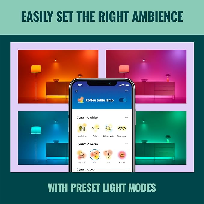 WiZ Connected 100W A21 Color LED Smart Bulb 3-Pack - E26- Indoor - Connects to Your Existing Wi-Fi - Control with Voice or App + Activate with Motion - Matter Compatible