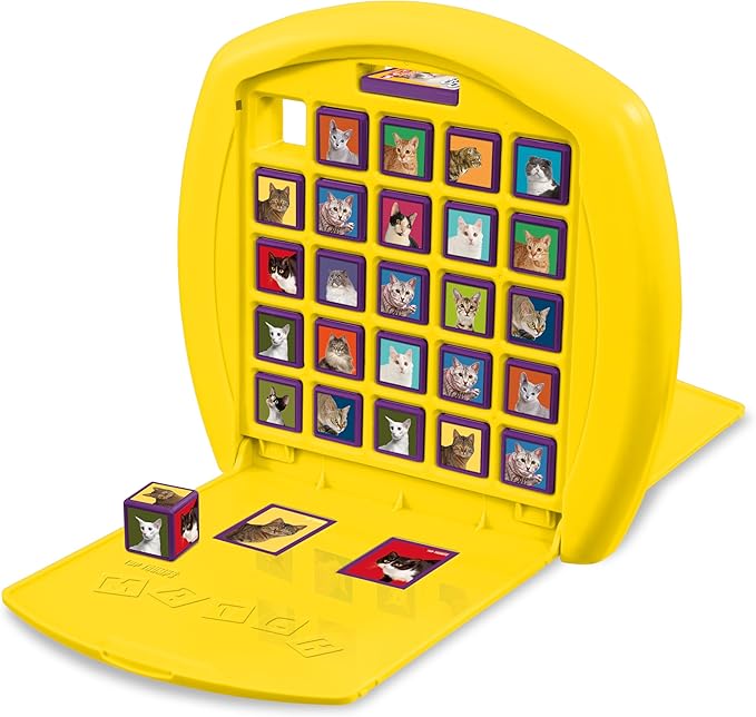 Top Trumps Match Game Cats - Family Board Games for Kids and Adults - Matching Game and Memory Game - Fun Two Player Kids Games - Memories and Learning Board Games for Kids 4 and up