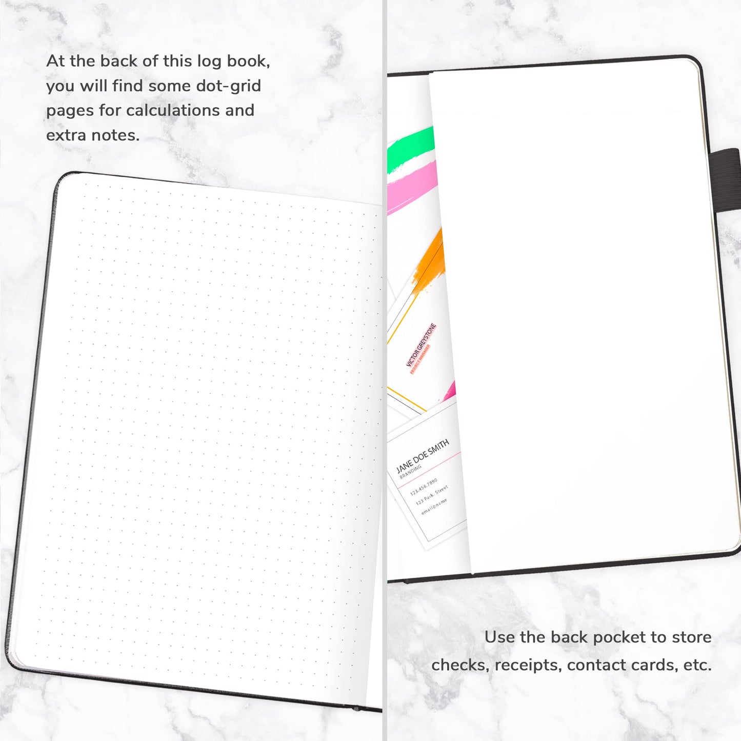 Clever Fox Inventory & Sales Log Book for Small Business – Inventory Ledger Book, Inventory Notebook, Order Tracker Book for Purchases, Sales & Reorders – Undated, Hardcover, A5, Silver Black