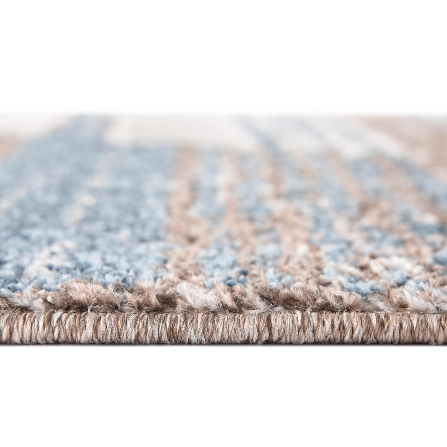 Unique Loom Aramis Collection Area Rug - Zoe (Square 12' 0" x 12' 0", Multi/Blue)