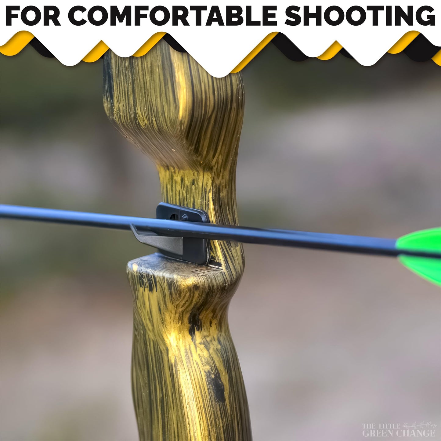 6 Pcs Arrow Rest for Recurve Bow - Arrow Rest Right Hand Archery Arrow Rest Recurve Arrow Rest Recurve Bow Arrow Rest for Compound Bows Archery Accessories - Recurve Bow Accessories Recurve Bow Rest