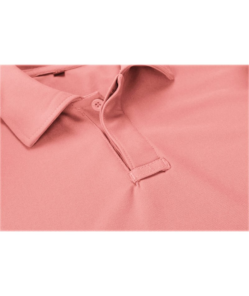 ZITY Mens Polo Shirt Short Sleeve Sports Tactical T-Shirt Athletic Golf Polos Daily Casual Stylish Collared Shirts for Men Coral Red 4X-Large