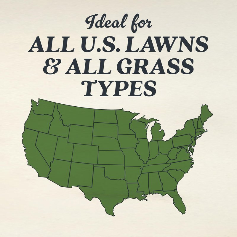 O.M. Scott and Sons Natural Grass Food - Grass Fertilizer for Lawns, Feeds up to 10 Weeks, Covers 2,000 sq. ft., 12.72 lb.