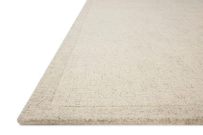 Loloi Magnolia Home by Joanna Gaines Henley Collection HNY-01 Ivory/Smoke 2'-6" x 9'-6" Runner Rug