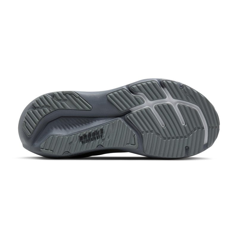 Brooks Men’s Glycerin GTS 23 Supportive Running Shoe - Grey/Blackened Pearl/Black - 10.5 Medium